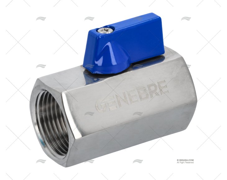 VALVOLA A SFERA MINI H/H INOX 3/4"
