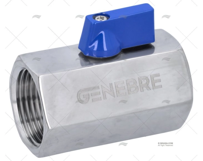 VÁLVULA ESFERA MINI F/F INOX 1"