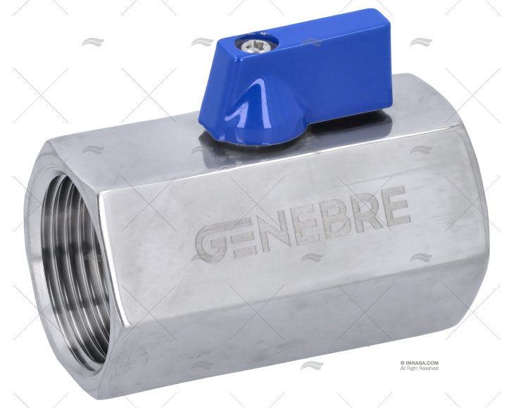 VALVOLA A SFERA MINI F/F INOX 1"