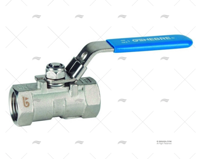 BALL VALVE S.S. PTFE SEAT W/BLOCK 1/4"