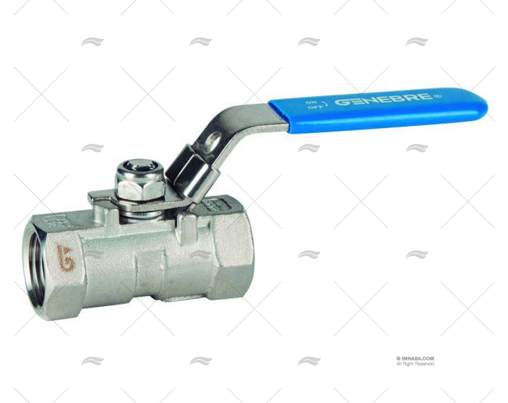 TORNEIRA INOX ASSENTO PTFE COM MOITÃO 1/4"