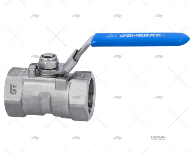 TORNEIRA INOX ASSENTO PTFE COM MOITÃO 3/4"
