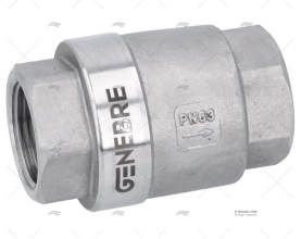 VALVOLA DI RITEGNO INOX 3/4\"