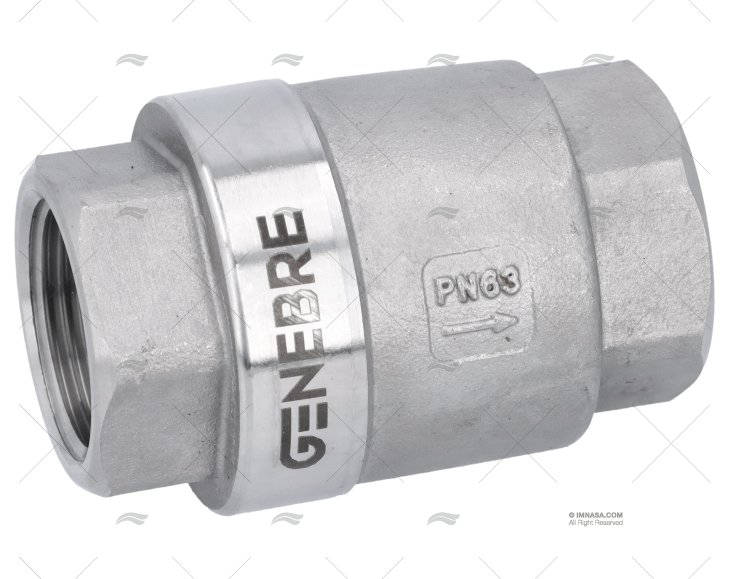 VÁLVULA RETENÇÃO INOX 3/4"