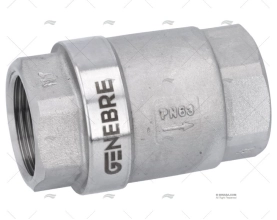VÁLVULA RETENÇÃO INOX 1"