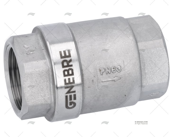 VÁLVULA RETENÇÃO INOX 1"
