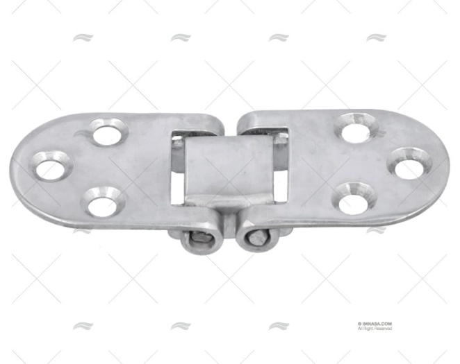CERNIERA INOX 80x30mm
