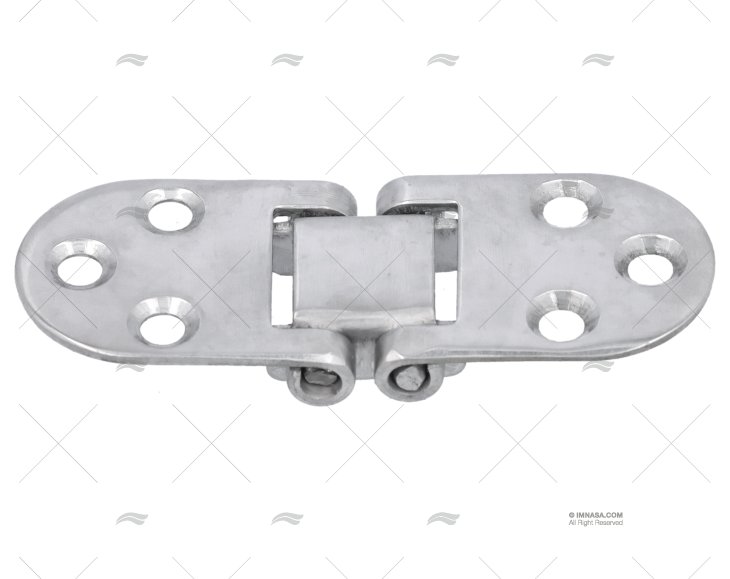 CERNIERA INOX 80x30mm