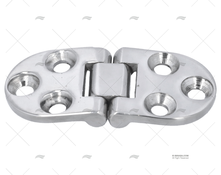 CHARNIÈRE INOX 66x30mm