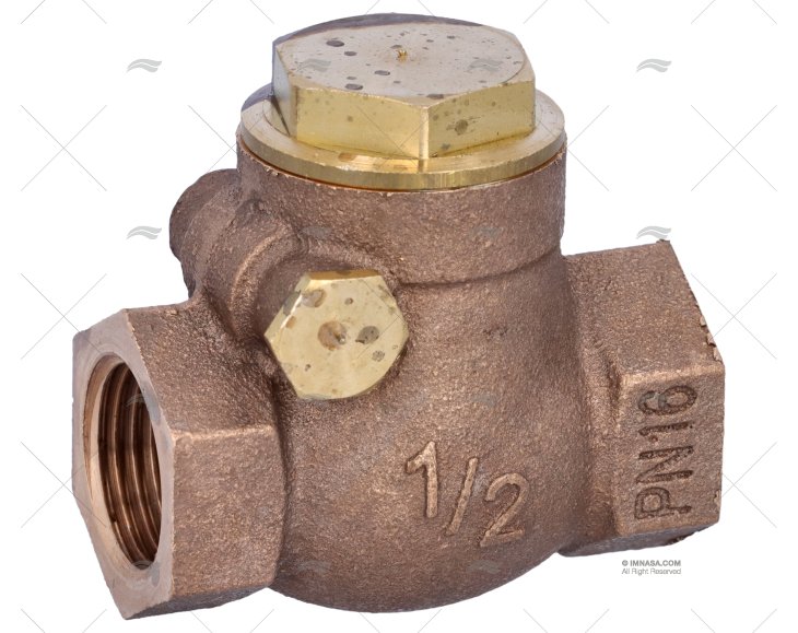 VALVE WITH COVER BRONZE 1/2" GUIDI