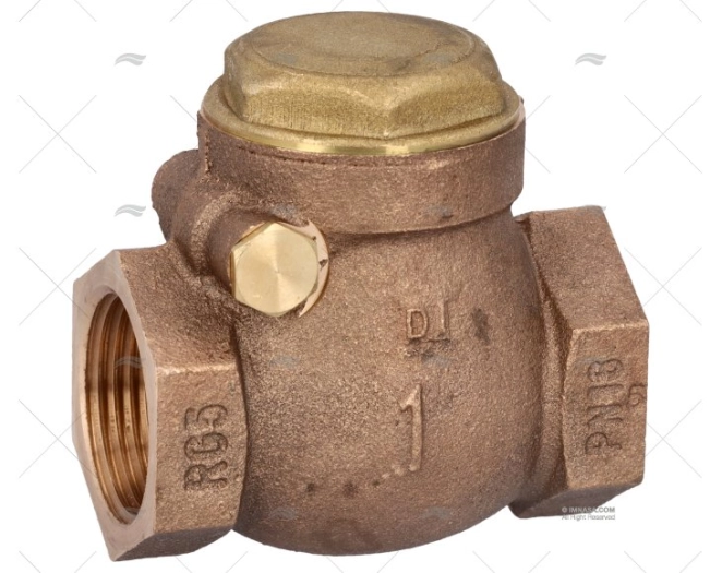 VALVOLA CON COPERCHIO BRONZO 1" GUIDI
