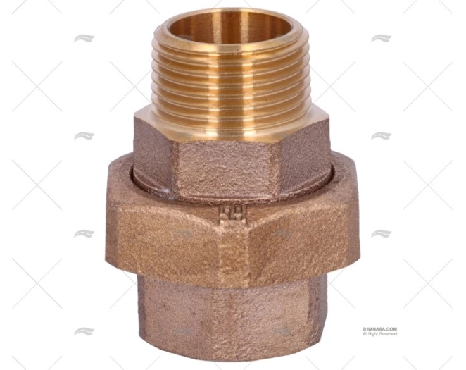 UNIONE MASCHIO-FEMMINA BRONZO 1" GUIDI