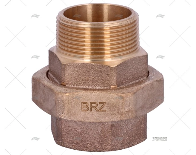 UNIONE MASCHIO-FEMMINA BRONZO 1"1/2 GUIDI