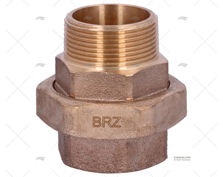 UNIONE MASCHIO-FEMMINA BRONZO 1"1/2 GUIDI
