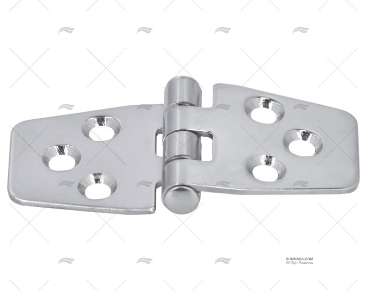 STAINLESS STEEL HINGE 80x37mm