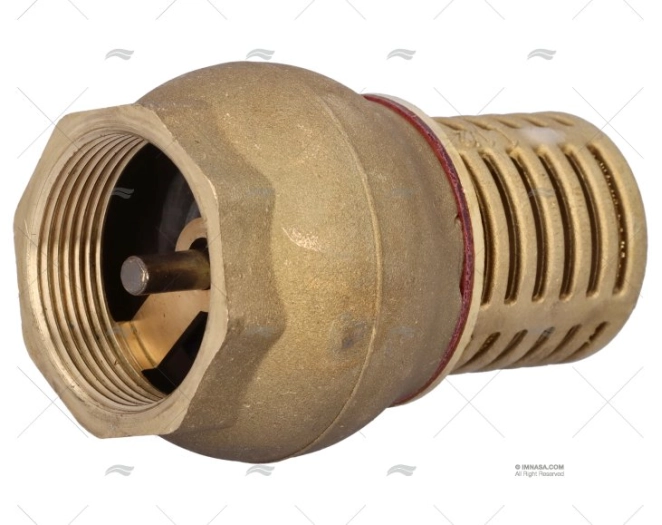 BILGE STRAINER WITH VALVE 1"1/2 GUIDI