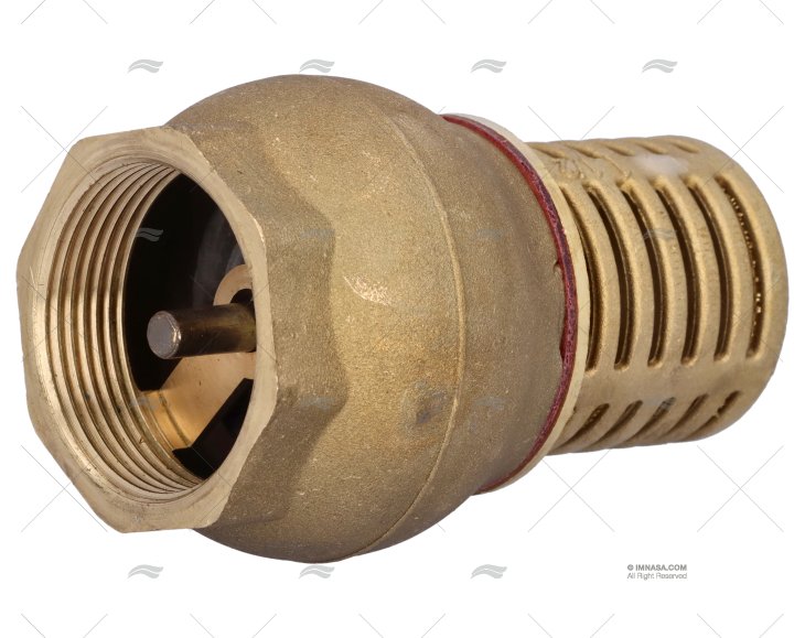 BILGE STRAINER WITH VALVE 1"1/2 GUIDI