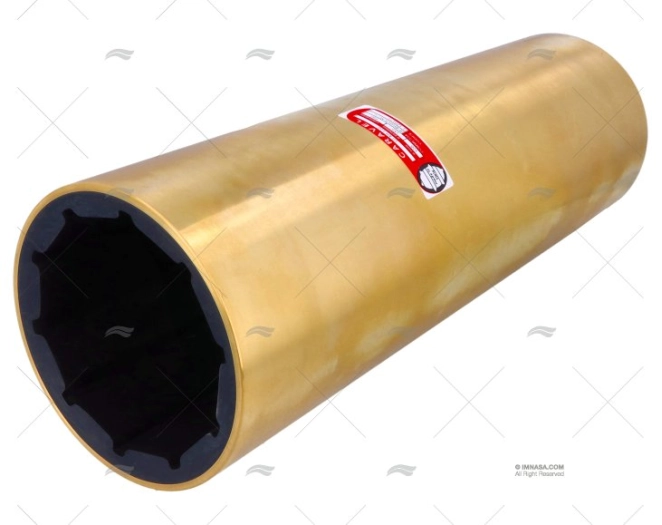 CUSCINETTO OTTONE-GOMMA 120x155x480mm CARAVEL