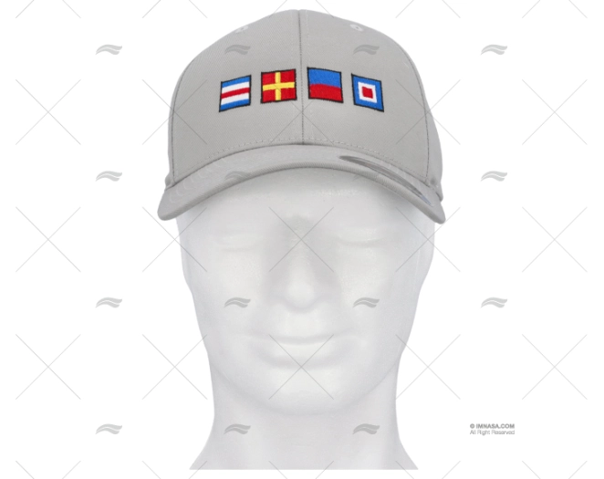 GORRA PLATA CREW     L-XL