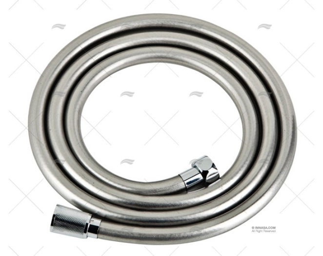 SHOWER HOSE 1,70m PLATA  G1/2"-G1/2"