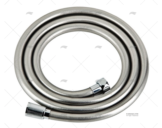 TUBO DOCCIA 1,70m ARGENTO INOX G1/2"-G1/2"