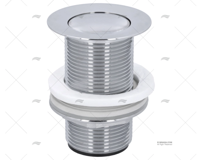 ESGOTO LAVA LOIÇAS LATÃO DIÂM.63mm G1 1/4"