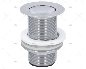 ESGOTO LAVA LOIÇAS LATÃO DIÂM.63mm G1 1/4"