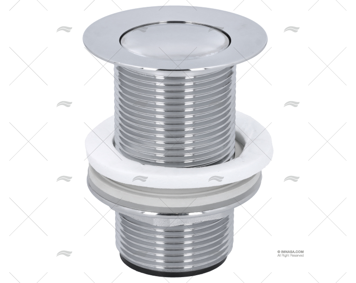 ESGOTO LAVA LOIÇAS LATÃO DIÂM.63mm G1 1/4"