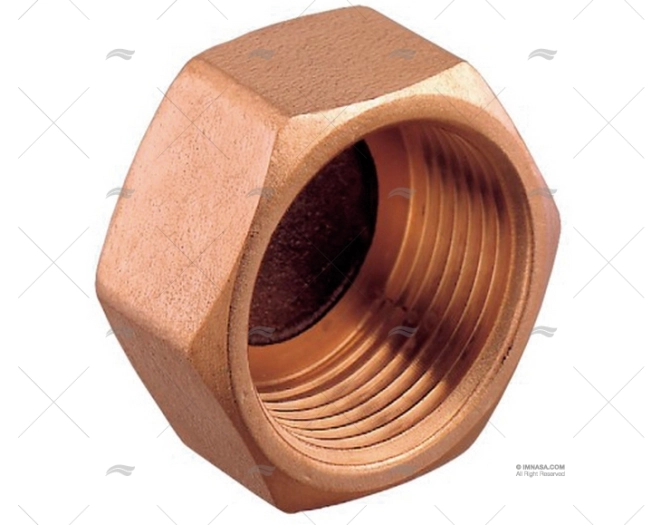 TAPPO FEMMINA BRONZO 1" 1/2 GUIDI
