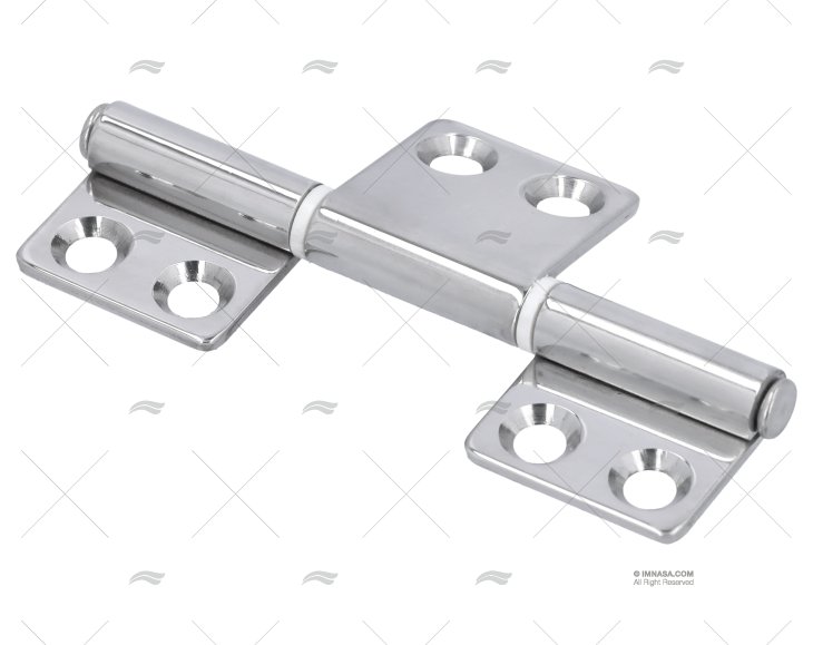 STAINLESS STEEL HINGE 99x51mm
