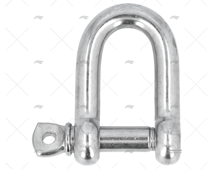 SHACKLE 'D' 22mm S.S.