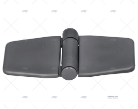 DOBRADIÇA C/TAMPA 39x78mm INOX 316 PRATA MARINE TOWN