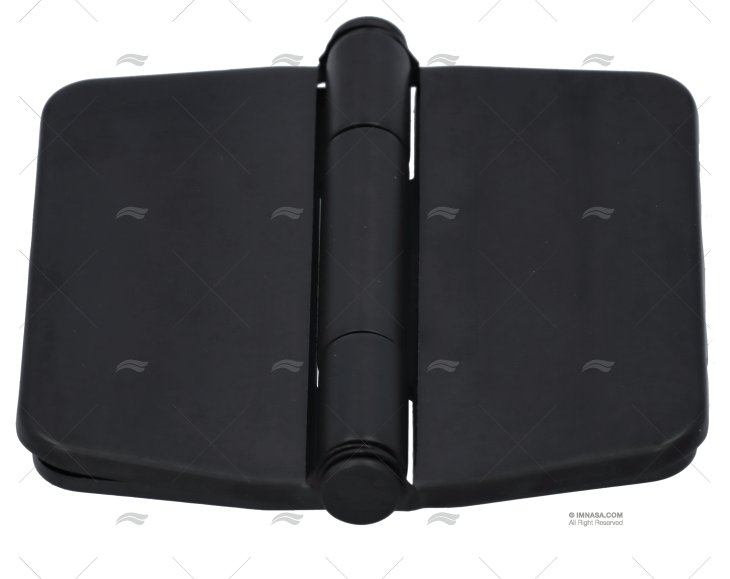 CERNIERA COPERTA 78x78mm INOX 316 NERO M MARINE TOWN