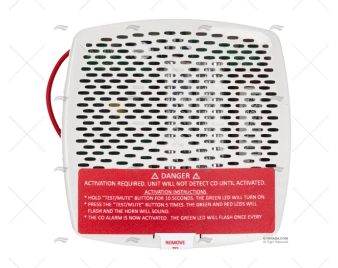 DETETOR MONÓXIDO CARBONO 12/24V