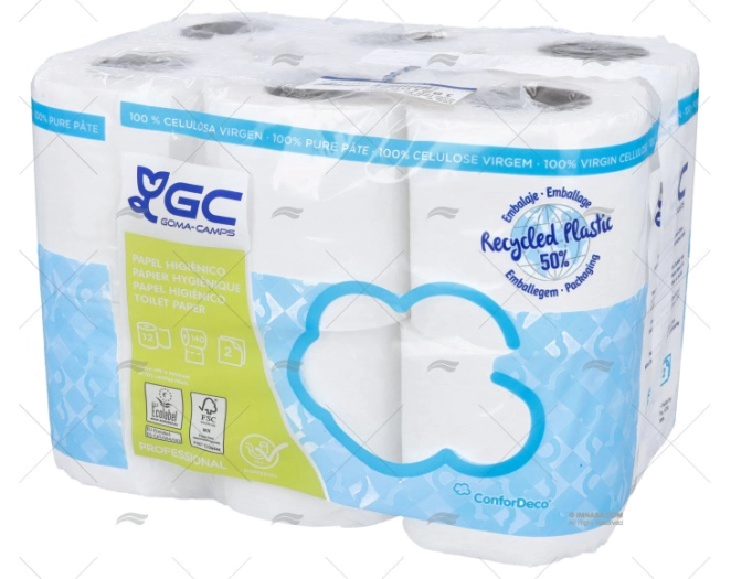 TOILET PAPER ECO 14M (12u.)