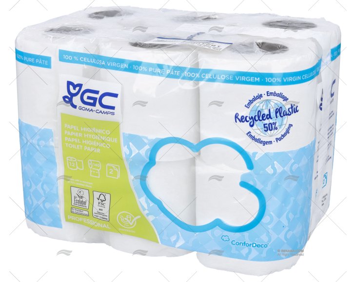 PAPEL HIGIÉNICO  14MIC. (12BOBINAS) ECO