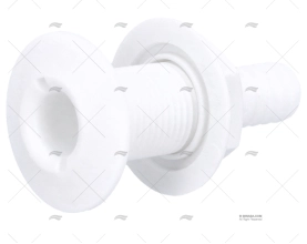 PASSASCAFO PLASTICA BIANCO 1/2"