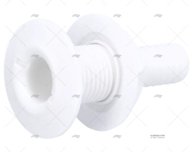 PASSASCAFO PLASTICA BIANCO 3/4"