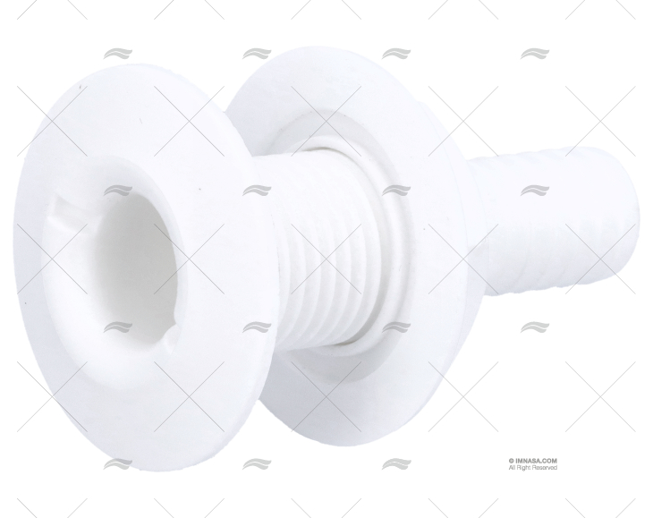 PASACASCO PLASTICO BLANCO 3/4"