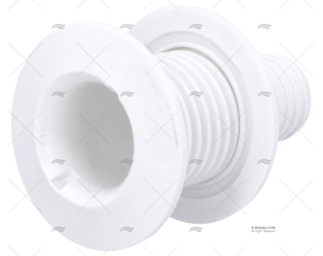 PASSACASCO PLÁSTICO BRANCO 1-1/4"