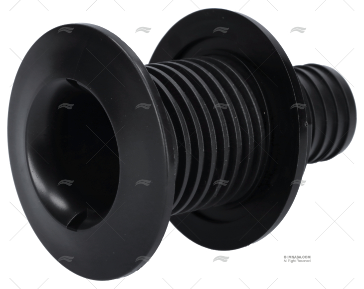 PASSACASCO PLÁSTICO PRETO 1-1/4"