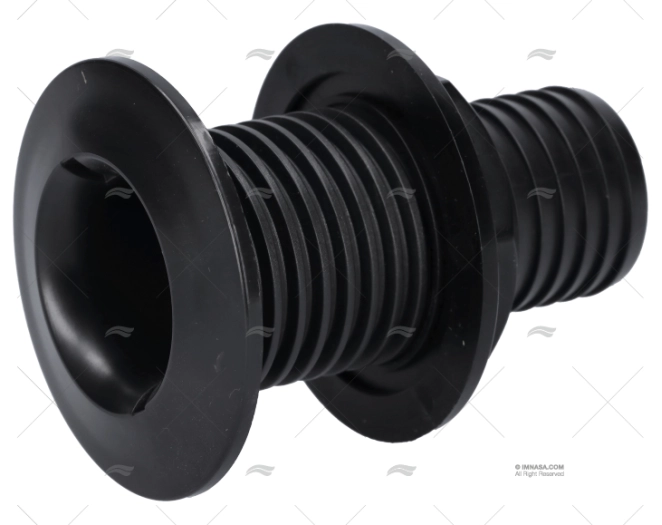 PASSACASCO PLÁSTICO PRETO 1-1/2"