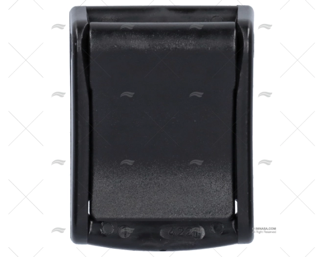 BLACK PLASTIC WEBBING BUCKLE 30mm