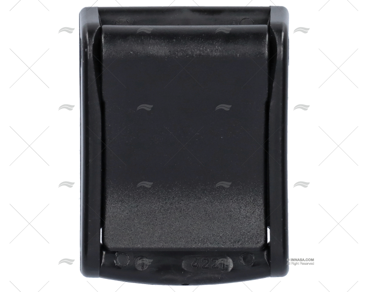 BLACK PLASTIC WEBBING BUCKLE 30mm