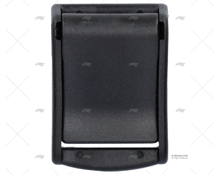 BLACK PLASTIC WEBBING BUCKLE 40mm