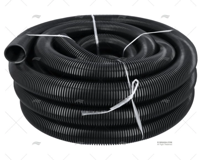 TUBO PASSAFIO PRETO 53-62mm 15m