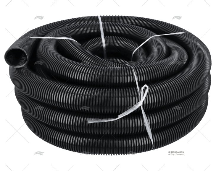 PVC FLEXIBLE HOSE BLACK 53-62mm 15m