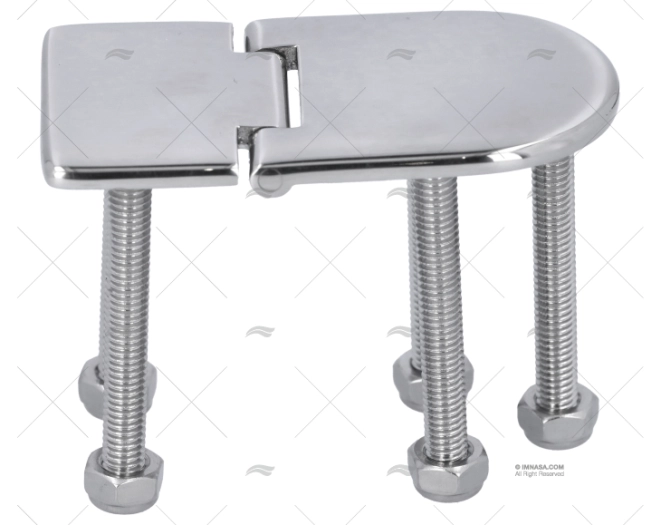 CERNIERA SMONTABILE  76x40mm BC