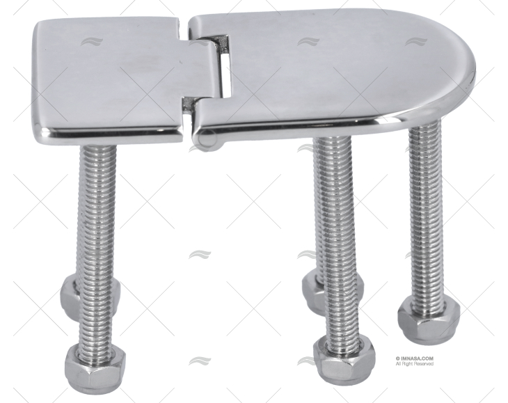 CERNIERA SMONTABILE  76x40mm BC