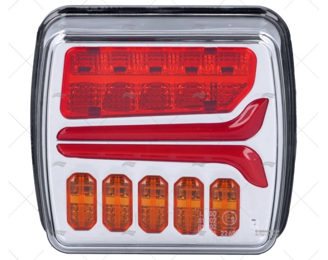 LUCE POSTERIORE RIMORCHIO DESTRA LED